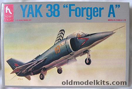 Hobby Craft 1/72 Yak 38 Forger A plastic model kit